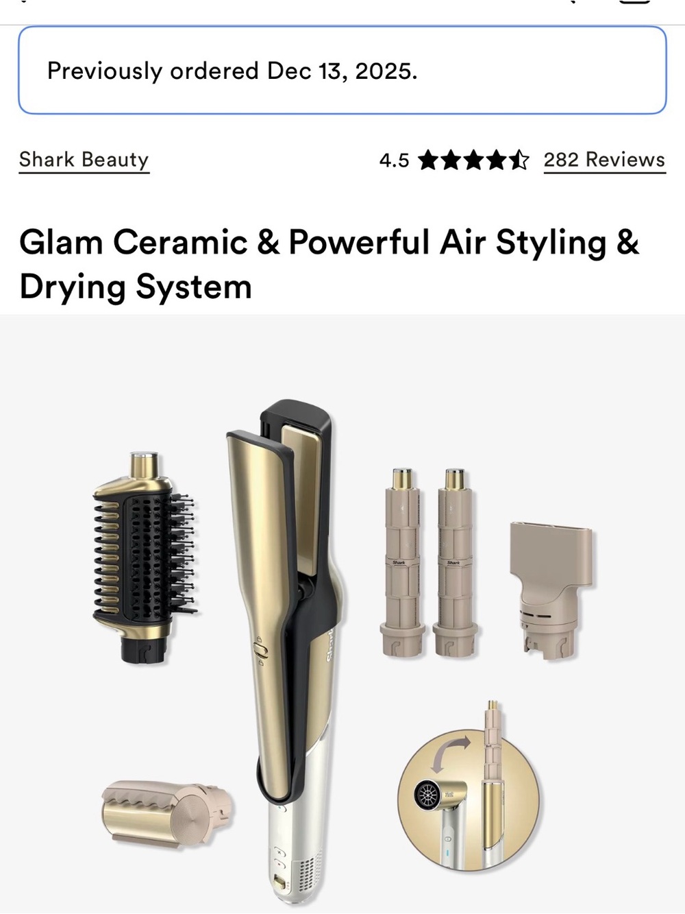 Shark Beauty Glam Ceramic